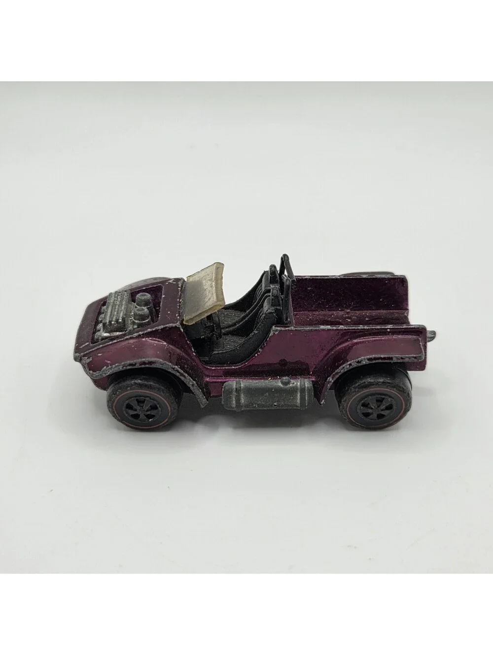 Vintage 1969 Hot Wheels Redline Power Pad Metallic Magenta